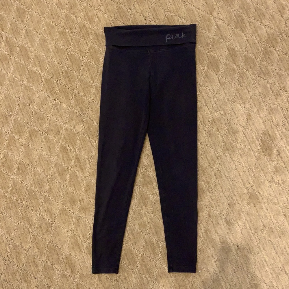 VS Pink Yoga Skinny Leg Leggings
